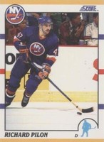 1990-91 Score Rookie & Traded - Rich Pilon #45T