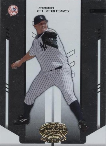 2004 Leaf Certified Materials - Roger Clemens #201