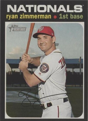 2020 Topps Heritage - Ryan Zimmerman #251