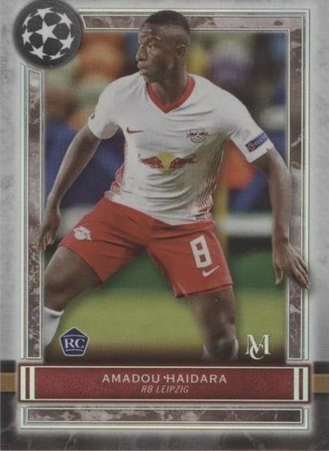 2020-21 Topps Museum Collection UCL Amadou Haidara #53