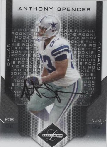 2007 Leaf Limited Anthony Spencer #260
