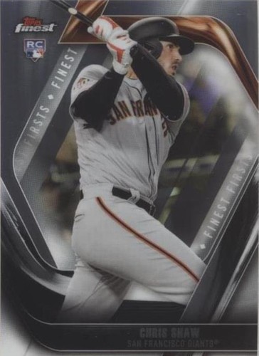 2019 Topps Finest - Chris Shaw #FF-CS