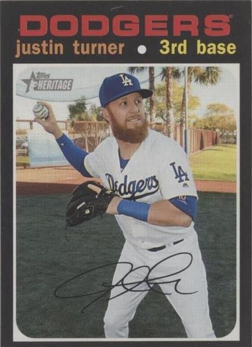 2020 Topps Heritage - Justin Turner #30