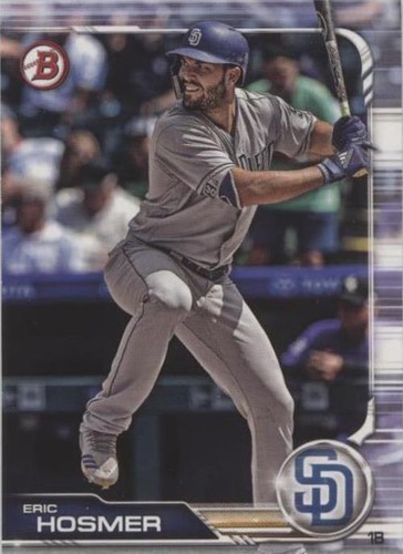 2019 Bowman - Eric Hosmer #86