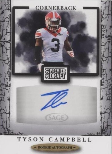 2021 Sage Premier Draft Tyson Campbell #A60