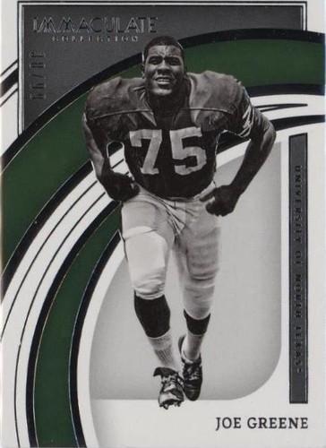 2022 Panini Immaculate Collection Collegiate Joe Greene #50