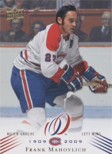 2008-09 Upper Deck Montreal Canadiens Centennial Set - Frank Mahovlich #25
