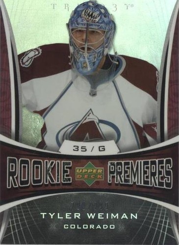 2007-08 Upper Deck Trilogy - Tyler Weiman #135