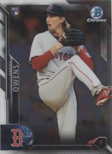 2016 Bowman Chrome - Henry Owens #129