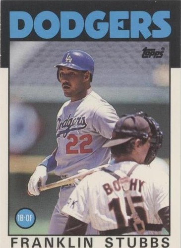 1986 Topps Traded - Franklin Stubbs #105T