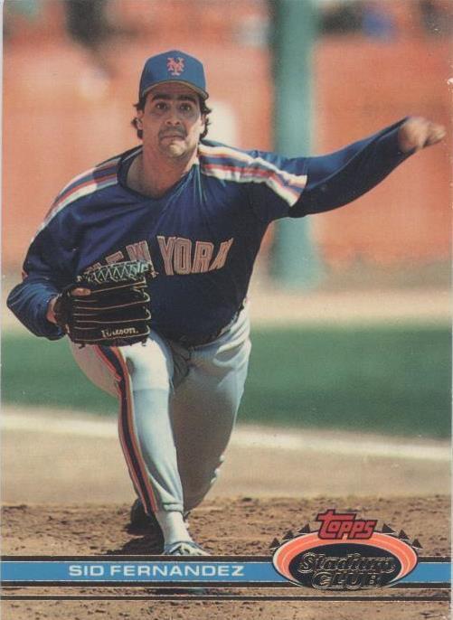 1991 Topps Stadium Club - Sid Fernandez #225