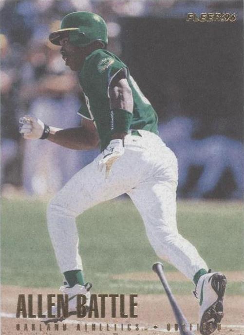 1996 Fleer Update - Allen Battle #U71