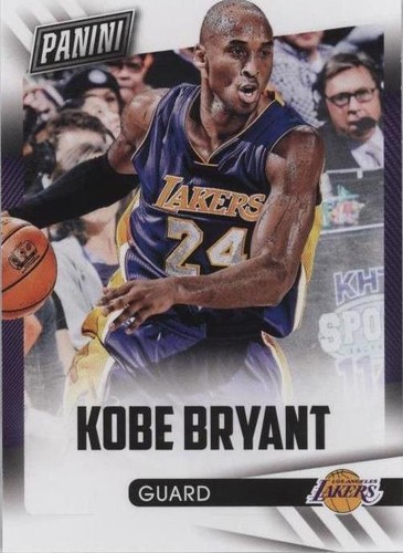 2015 Panini Kobe Bryant Autograph On Card /25 BGS 9 Lakers