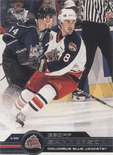 2001-02 Pacific - Geoff Sanderson #116