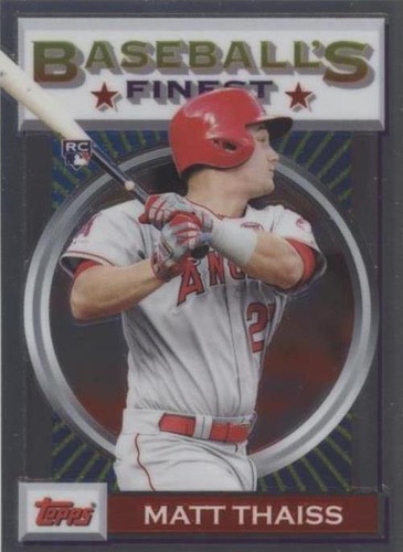 2020 Topps Finest Flashbacks - Matt Thaiss #31
