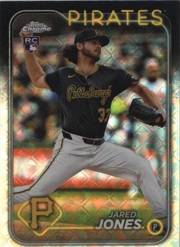 2024 Topps Chrome Logofractor Edition - Jared Jones #96