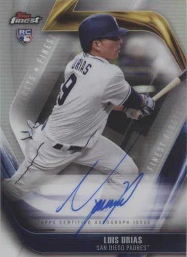 2019 Topps Finest - Luis Urias #FFA-LU