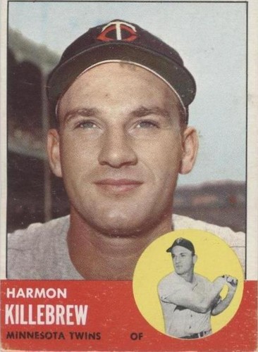 1963 Topps - Harmon Killebrew #500