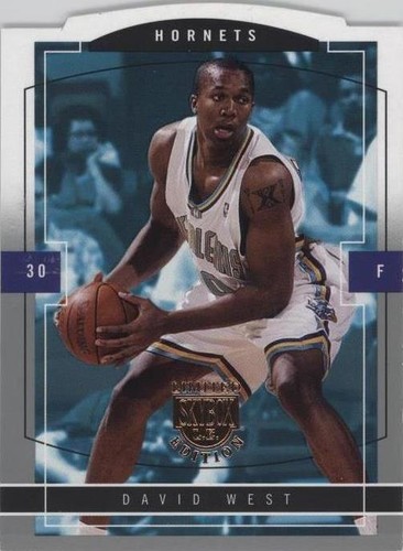 2003-04 Skybox Limited Edition - David West #111