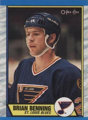 1989-90 O-Pee-Chee - Brian Benning #86