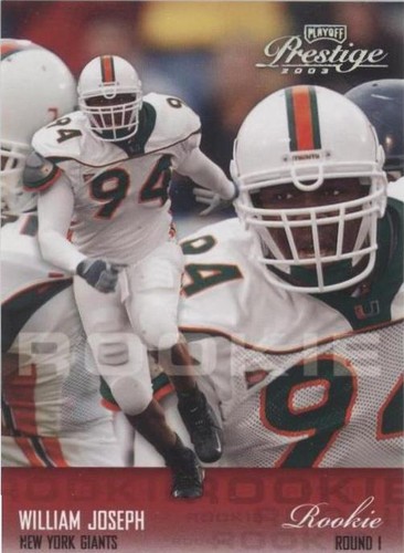 2003 Playoff Prestige William Joseph #214