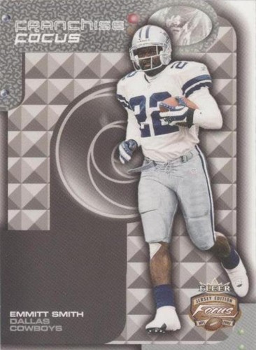 2002 Fleer Focus Jersey Edition Emmitt Smith #9FF