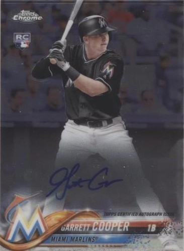 2018 Topps Chrome - Garrett Cooper #RA-GC