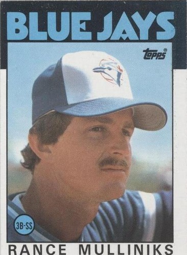 1986 Topps - Rance Mulliniks #74
