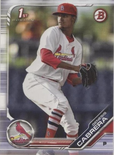 2019 Bowman - Genesis Cabrera #BP-142