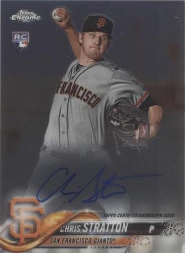 2018 Topps Chrome - Chris Stratton #RA-CST