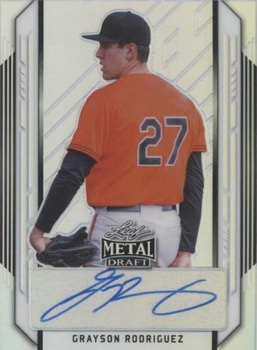 2021 Leaf Metal Draft - Grayson Rodriguez #BA-GR1