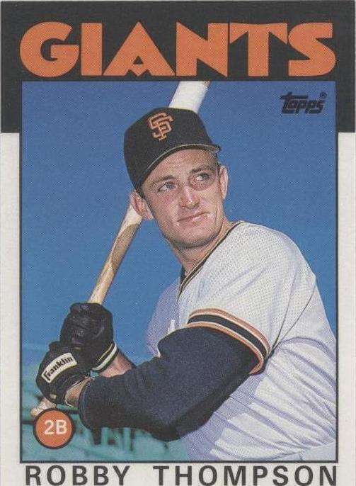 Topps Traded 1986 - Robby Thompson #113T