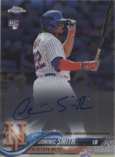2018 Topps Chrome - Dominic Smith #RA-DS