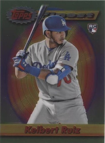 2021 Topps Finest Flashbacks - Keibert Ruiz #113