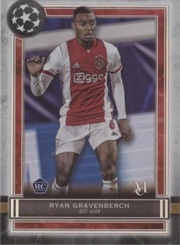 2020-21 Topps Museum Collection UCL Ryan Gravenberch #27