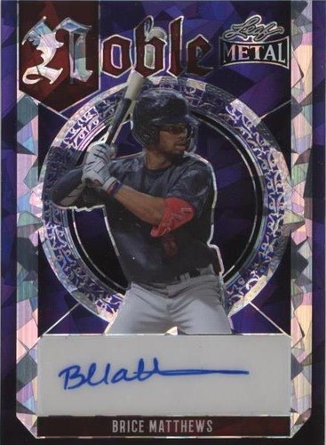 2023 Leaf Metal - Brice Matthews #N-BM1