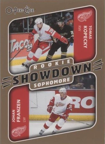 2006-07 O-Pee-Chee - Johan Franzen Tomas Kopecky #639