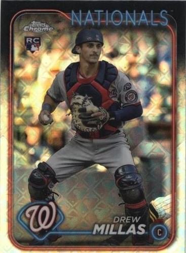 2024 Topps Chrome Logofractor Edition - Drew Millas #85