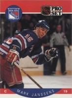 1990-91 Pro Set - Mark Janssens #199