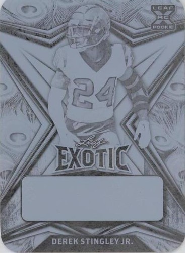 2022 Leaf Exotic Derek Stingley Jr. #BA-DS1