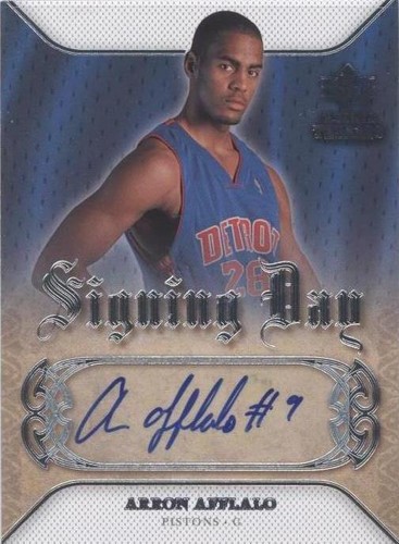 2007-08 SP Rookie Threads - Arron Afflalo #SD-AA