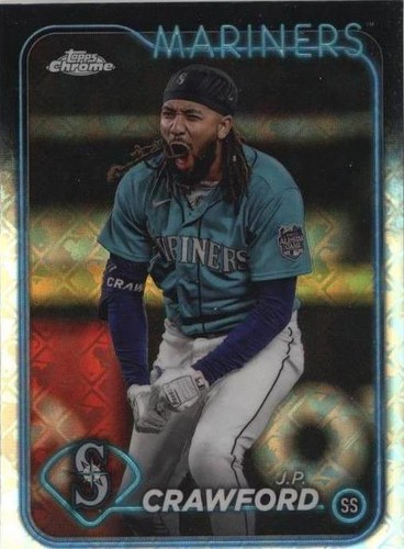 2024 Topps Chrome Logofractor Edition - J.P. Crawford #14
