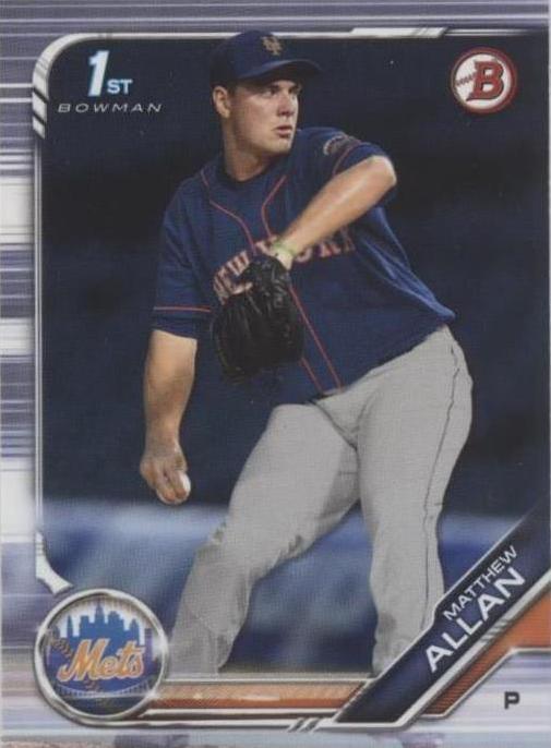 2019 Bowman Draft - Matthew Allan #BD-48