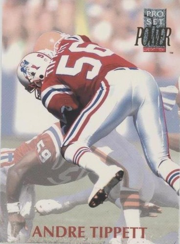 1992 Pro Set Power Andre Tippett #257