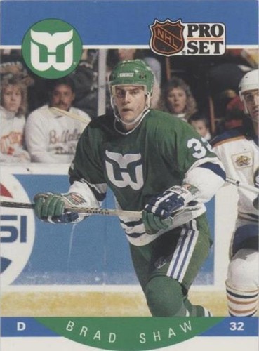 1990-91 Pro Set - Brad Shaw #110