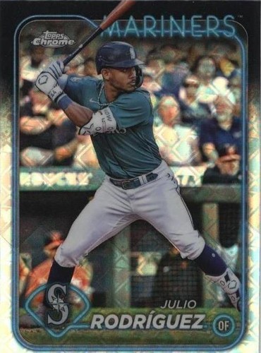 2024 Topps Chrome Logofractor Edition - Julio Rodriguez #300
