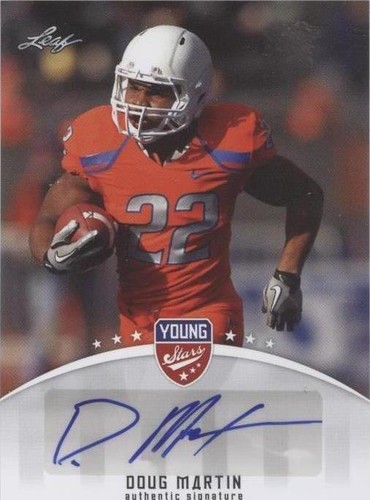 2012 Leaf Young Stars Doug Martin #DM2