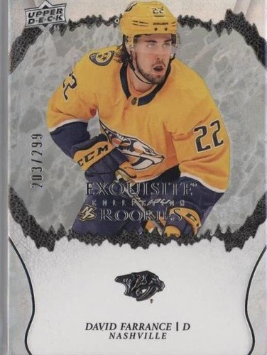 2021-22 Upper Deck Ice - David Farrance #R-15