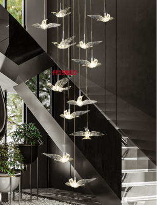 Bird on sale chandelier lighting