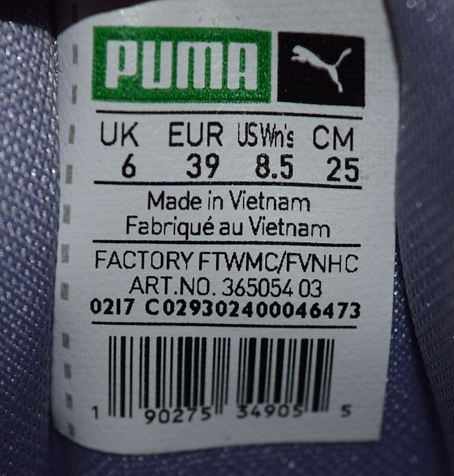 PUMA FENTY X BOW Rihanna Sweet Lavender Satin Sneakers Shoes 365054 Womens 8.5